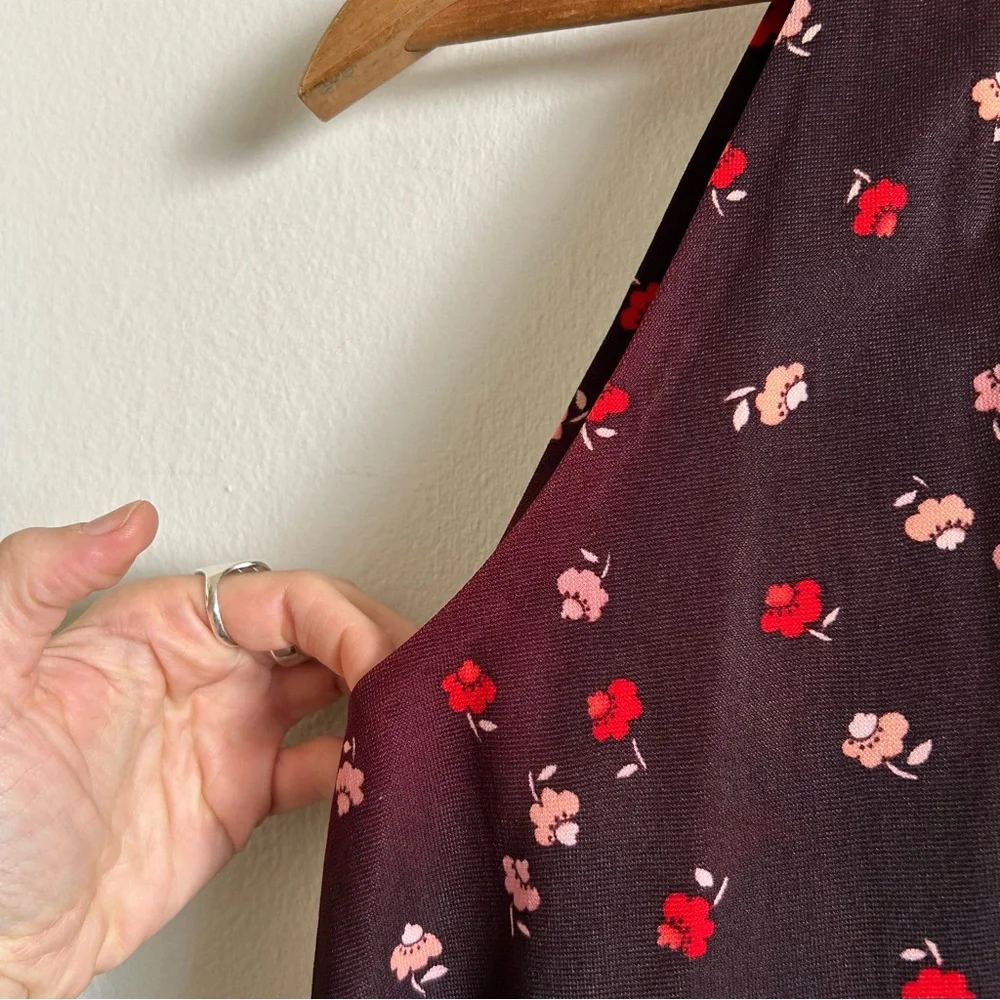 Vintage Pointed Hem Minidress - Picture 8 of 9